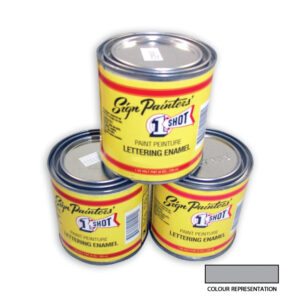 ONE SHOT PAINT MEDIUM GREY 195-L