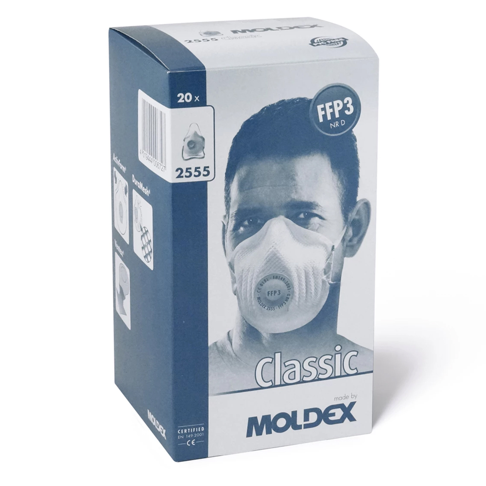 Moldex 2555 FFP3 Dust Mask Single