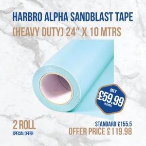 ALPHA Sandblast Vinyl â€“ 2 Rolls