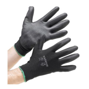 Black PU Glove